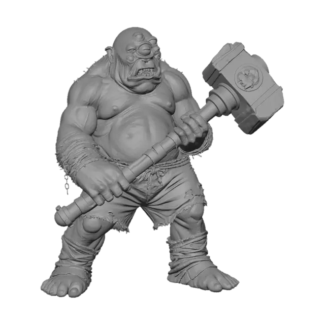 3D model for Worldshaker Ogre
