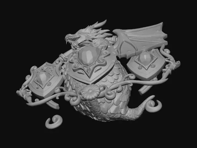 3D model for أنشاء لعبة اسطورية