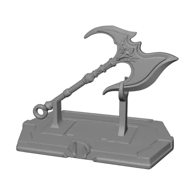 3D model for Lunar Crescent Halberd