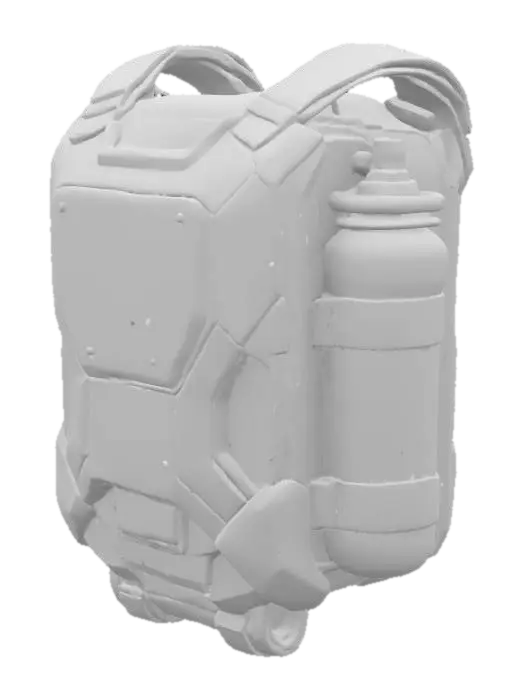 3D model for Futuristic Backpack