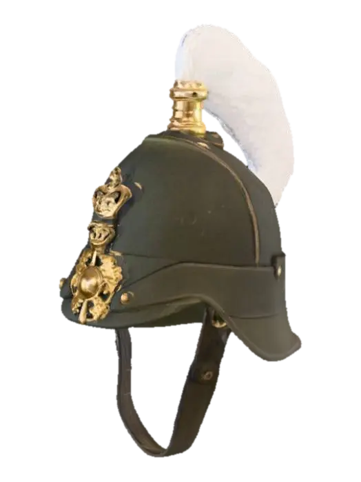 WW1 British Army hat, for an officer. 3D model, vytvořený pomocí AI