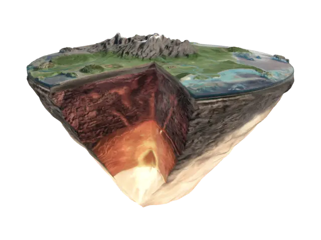 3D model for Heart of the Earth