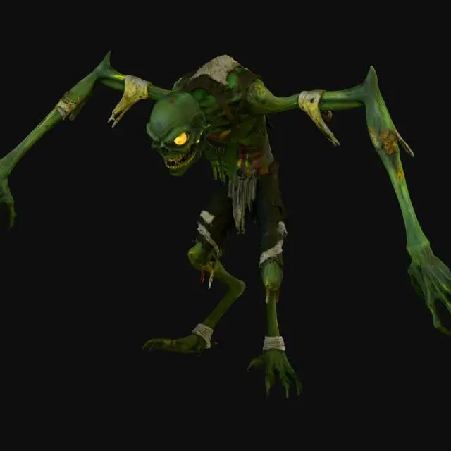 3D model for mutant, stalker style,
