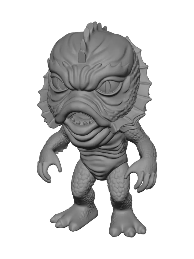 3D model for Low-Poly Goo Lagoon