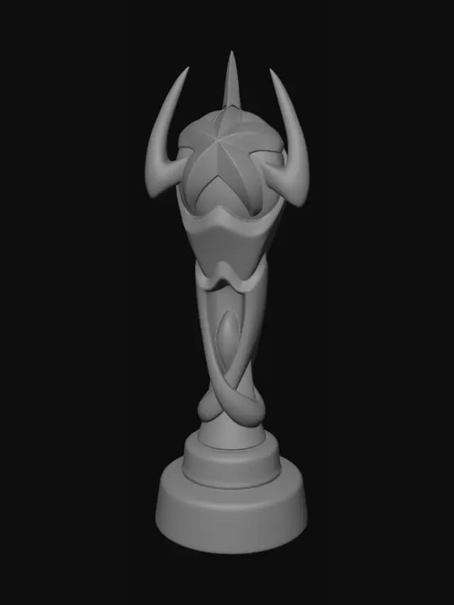 3D model for Emerald Crest Trophy
