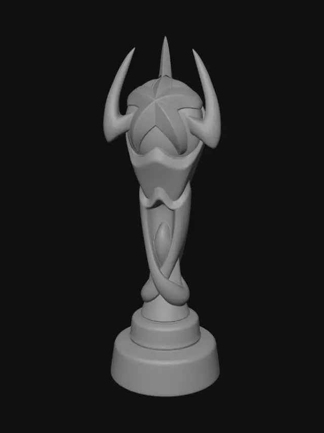 3D model for Emerald Crest Trophy