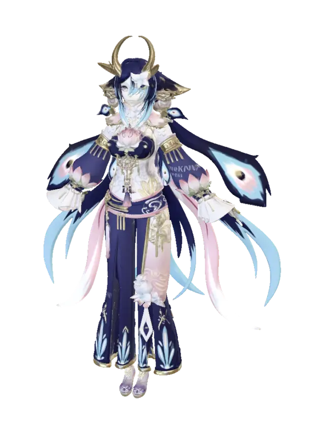 3D model for Azure Lotus Empress