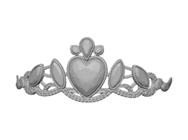 3D model for Heart of the Tiara