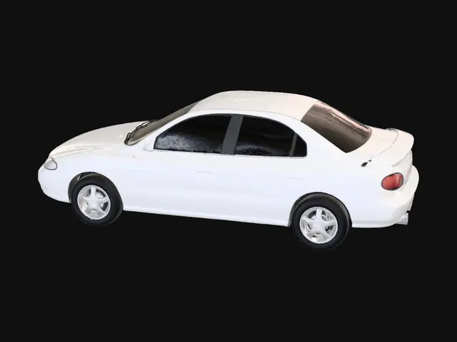 3D model for White Avante Sedan