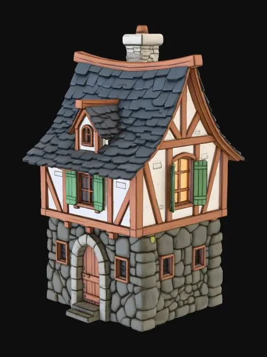 3D model for MedievalHouseVariant