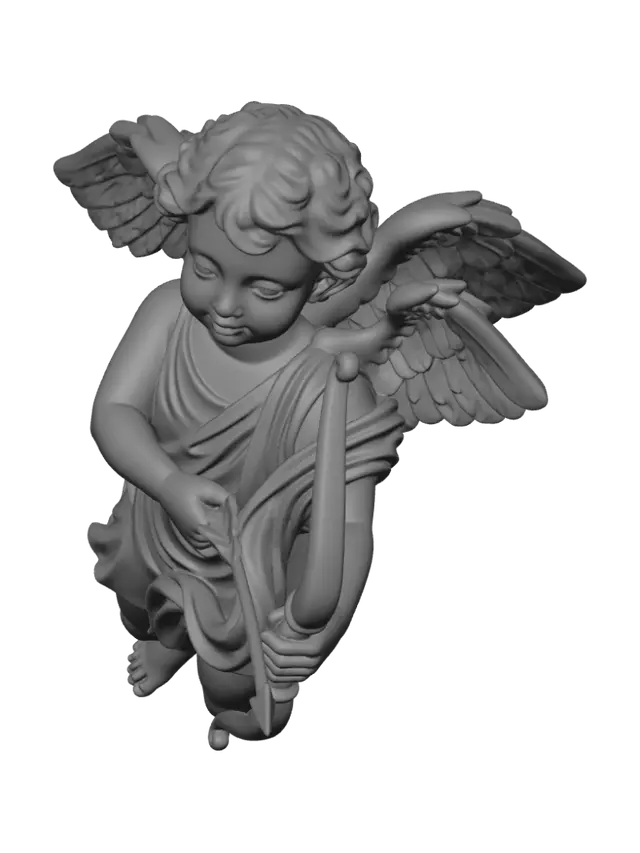 3D model for Cherub Archer in Flight