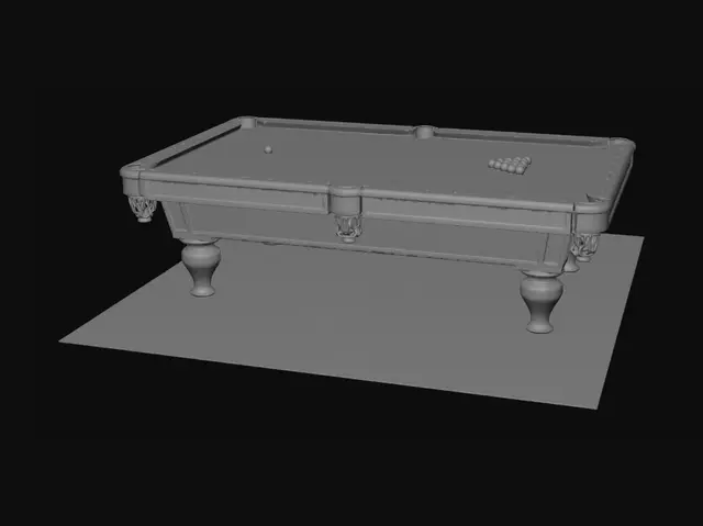 3D model for Midnight Billiards