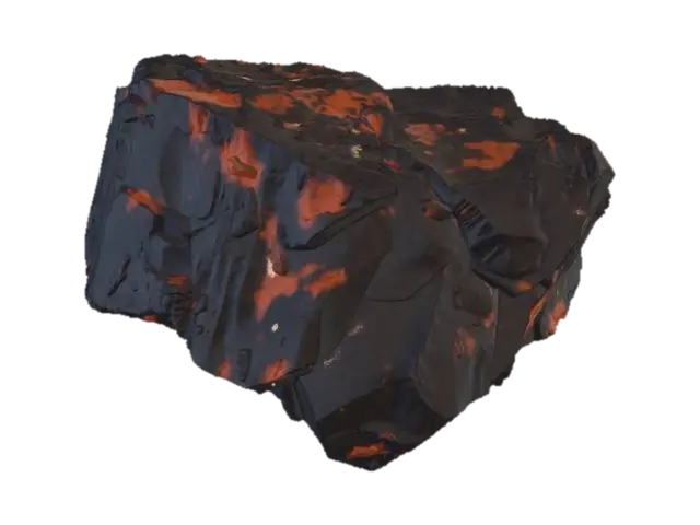 kazılabilir demir madeni - Ironmaiden 3D model, vytvořený pomocí AI