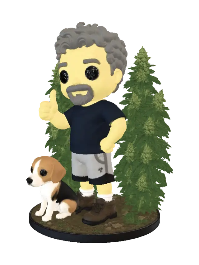 My Dad - Sticker 3D model, vytvořený pomocí AI
