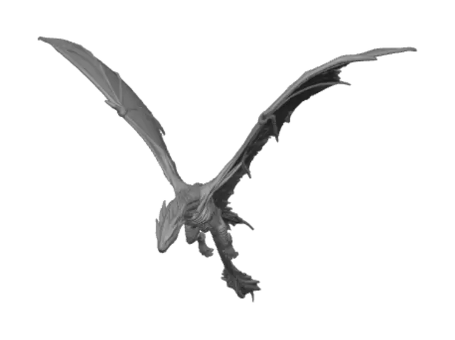 3D model for Ice Dragon