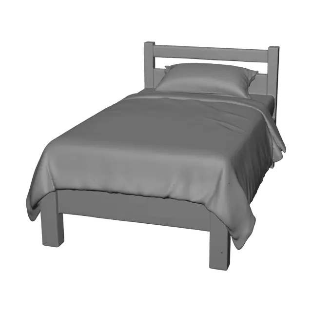 3D model for Midnight Bed