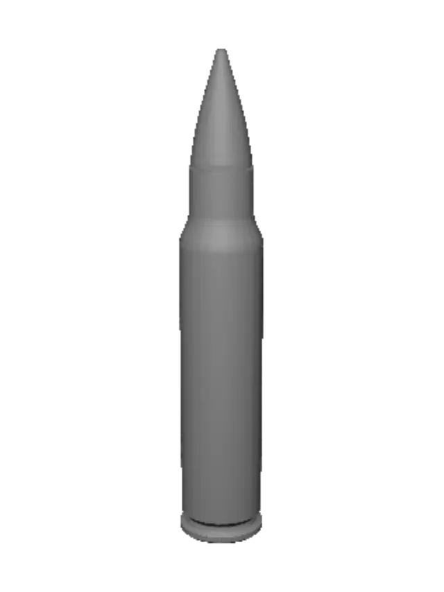 3D model for Emerald Tip Cartridge
