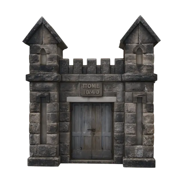 3D model for Tomb Gate 1849
