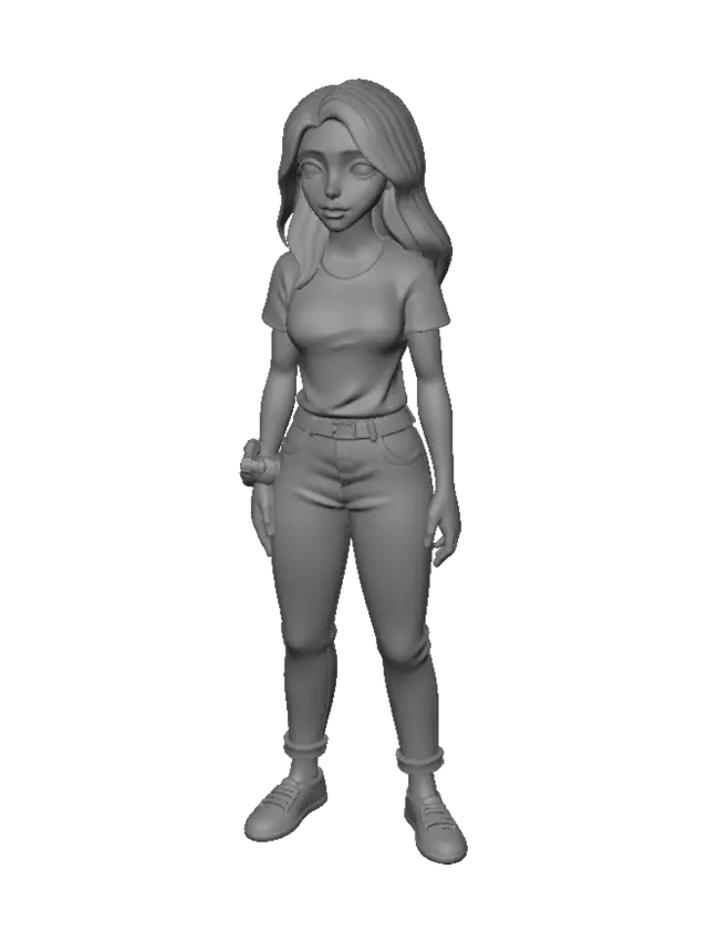 3D model for Beachside Portrait