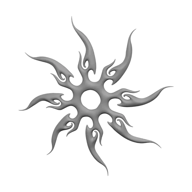 3D model for Flame Crown