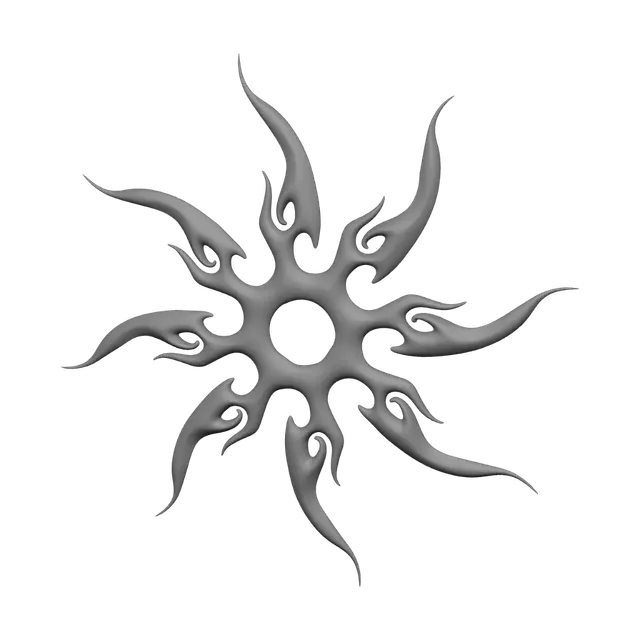 3D model for Flame Crown