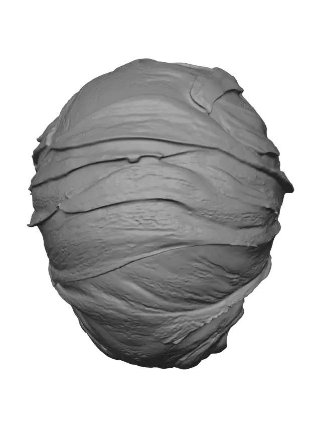 3D model for Layered clay orb