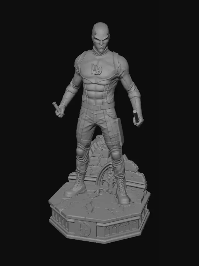 3D model for Stone Daredevil