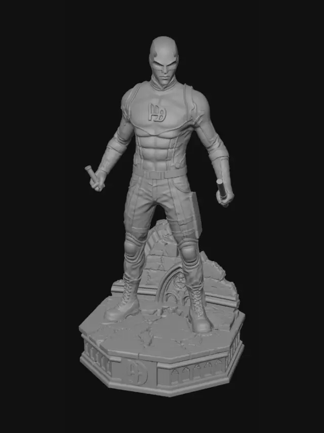 3D model for Stone Daredevil