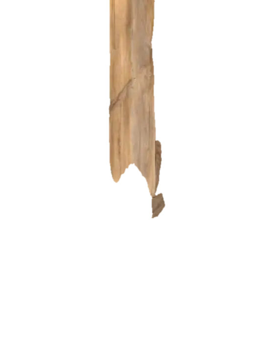 Modest Canopy Bed 3D model, vytvořený pomocí AI