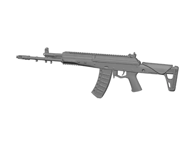 3D model for Black Rifle Silhouette