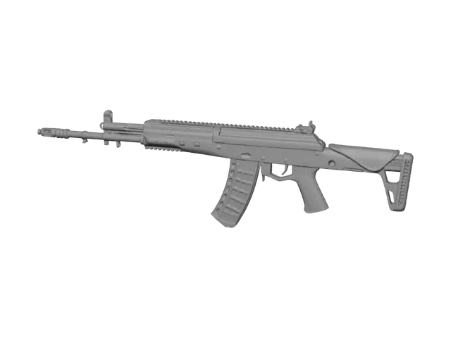 3D model for Black Rifle Silhouette