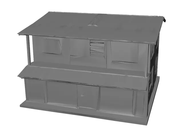 3D model for Rust and Timber Warehouse