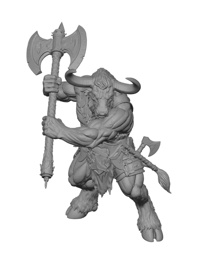 3D model for Ironhorn Warlord