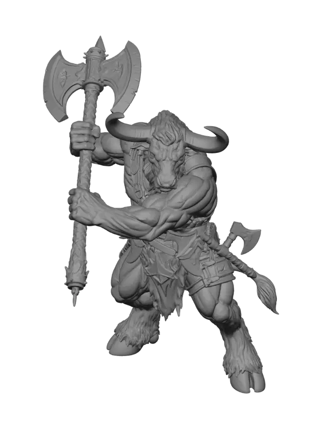 3D model for Ironhorn Warlord