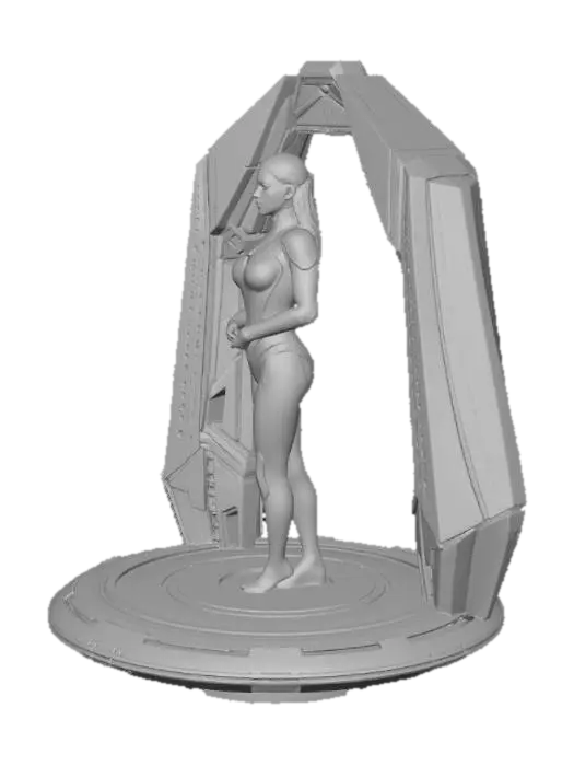 3D model for Transient knowledge relic