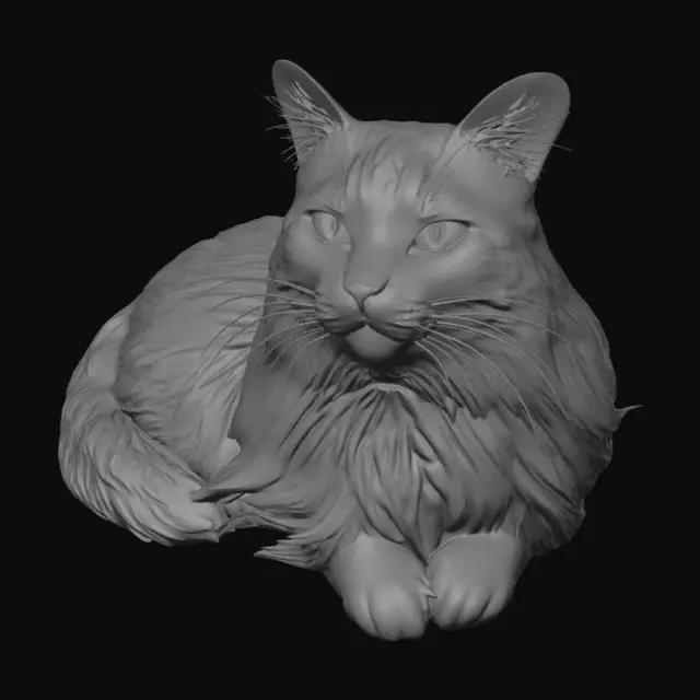 3D model for Tuxedo Dream