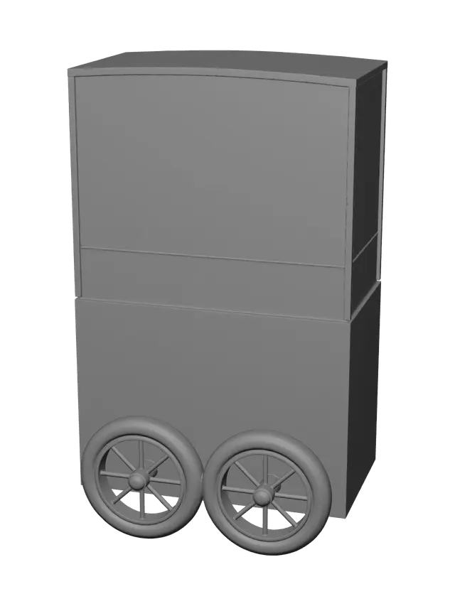 3D model for Realistic Foodstand