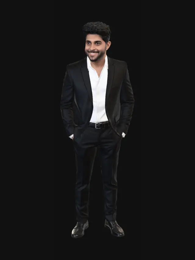 3D model for Executive in a Black Suit