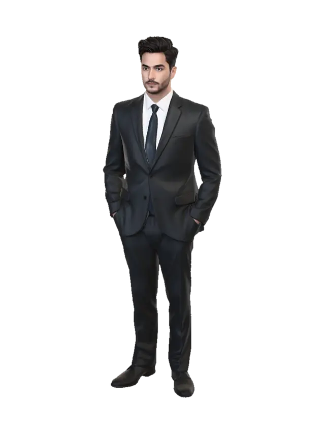 Executive Portrait - Headshot 3D model, vytvořený pomocí AI