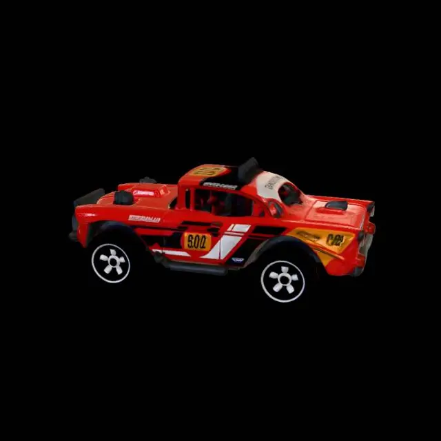3D model for Red Racing Car Number 902