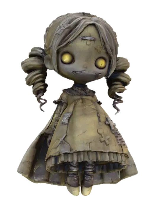 3D model for Stitched Doll Maiden, #Halloween2025#