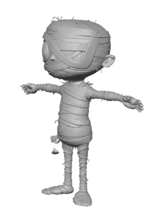 3D model for Mummified Curiosity