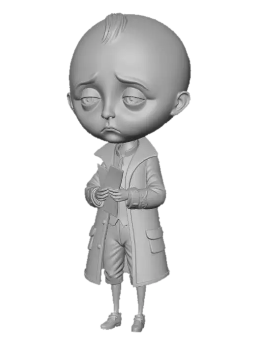 3D model for ticket boy of a Goddamn Circus