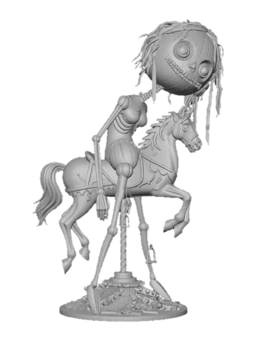 3D model for The Carousel Child of Goddamn Circus