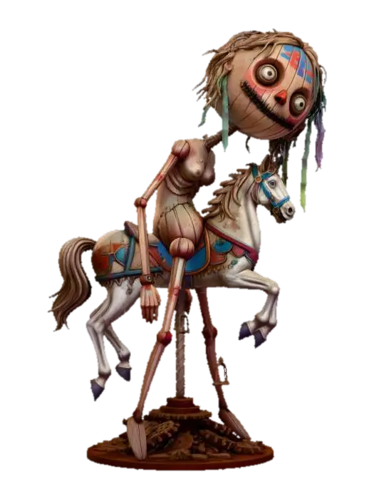 3D model for The Carousel Child of Goddamn Circus