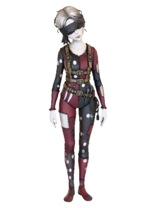 3D model for The Blind Knife Princess of Goddamn Circus