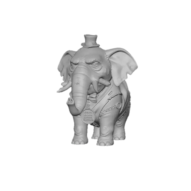 3D model for The World’s Largest Dwarf Elephant