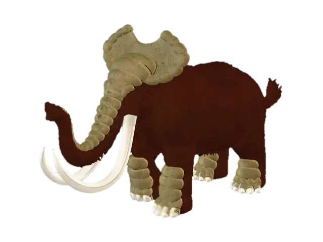 3D model for Ice Age Mammoth