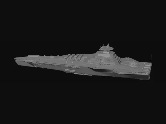 3D model for Ascendancy-class Star Destroyer