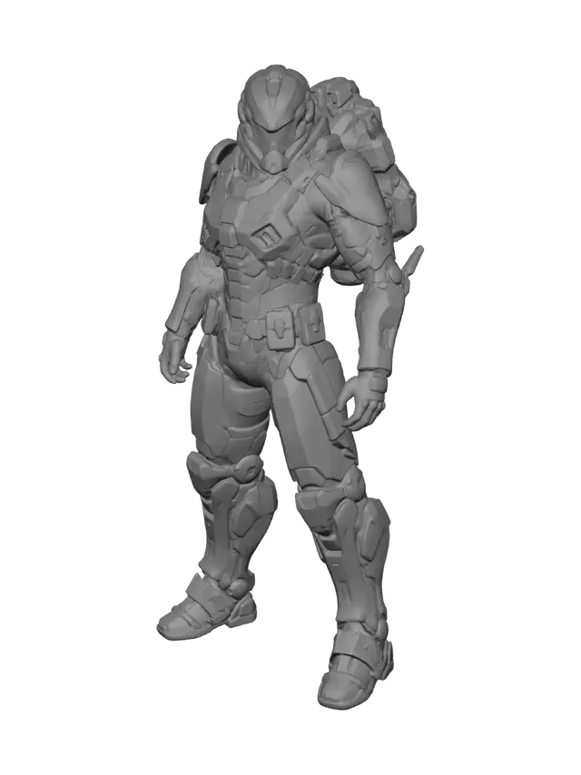3D model for Verdant Iron Sentinel